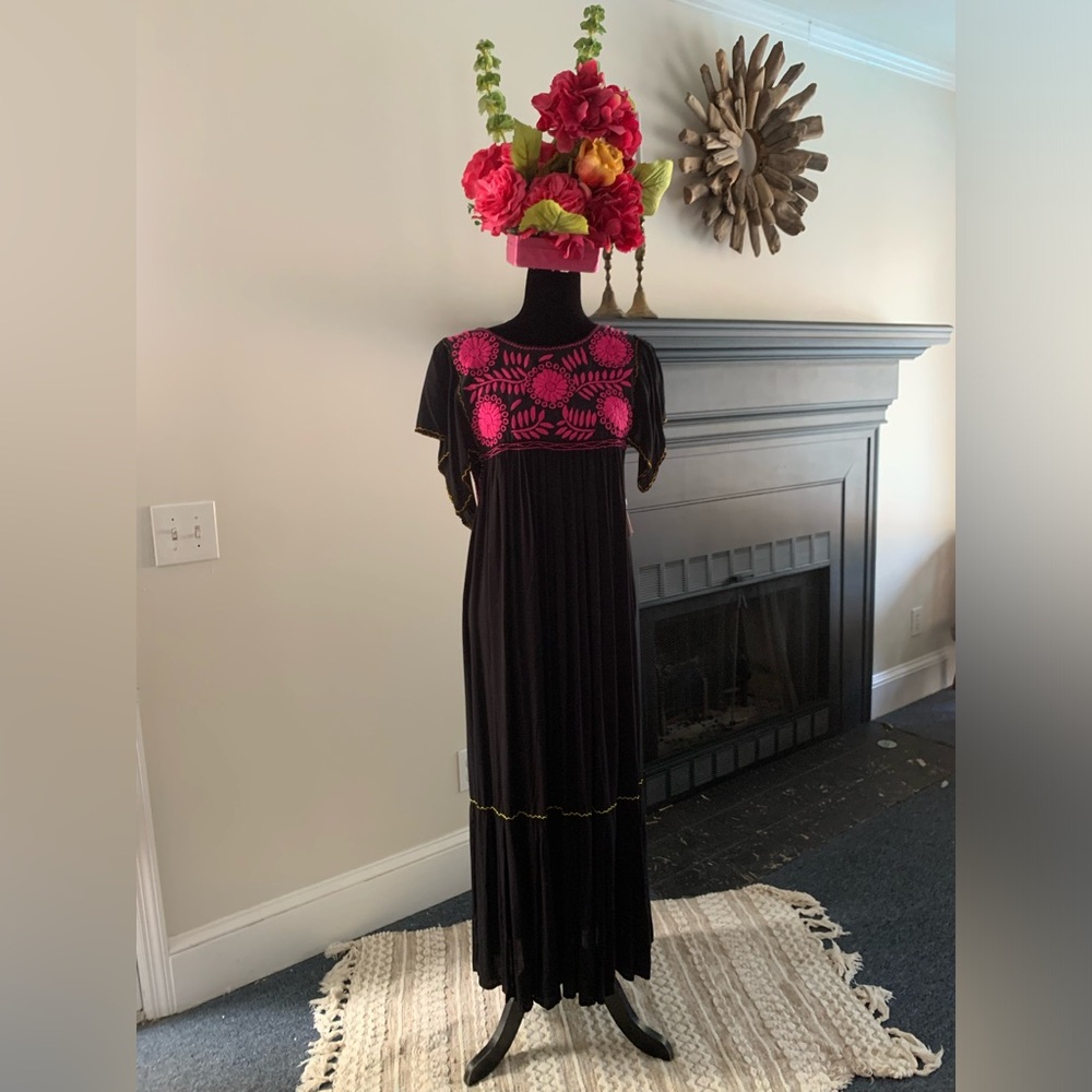Maxi Authentic Mexican Dress
